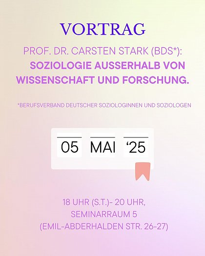 Vortrag Stark Soziologie